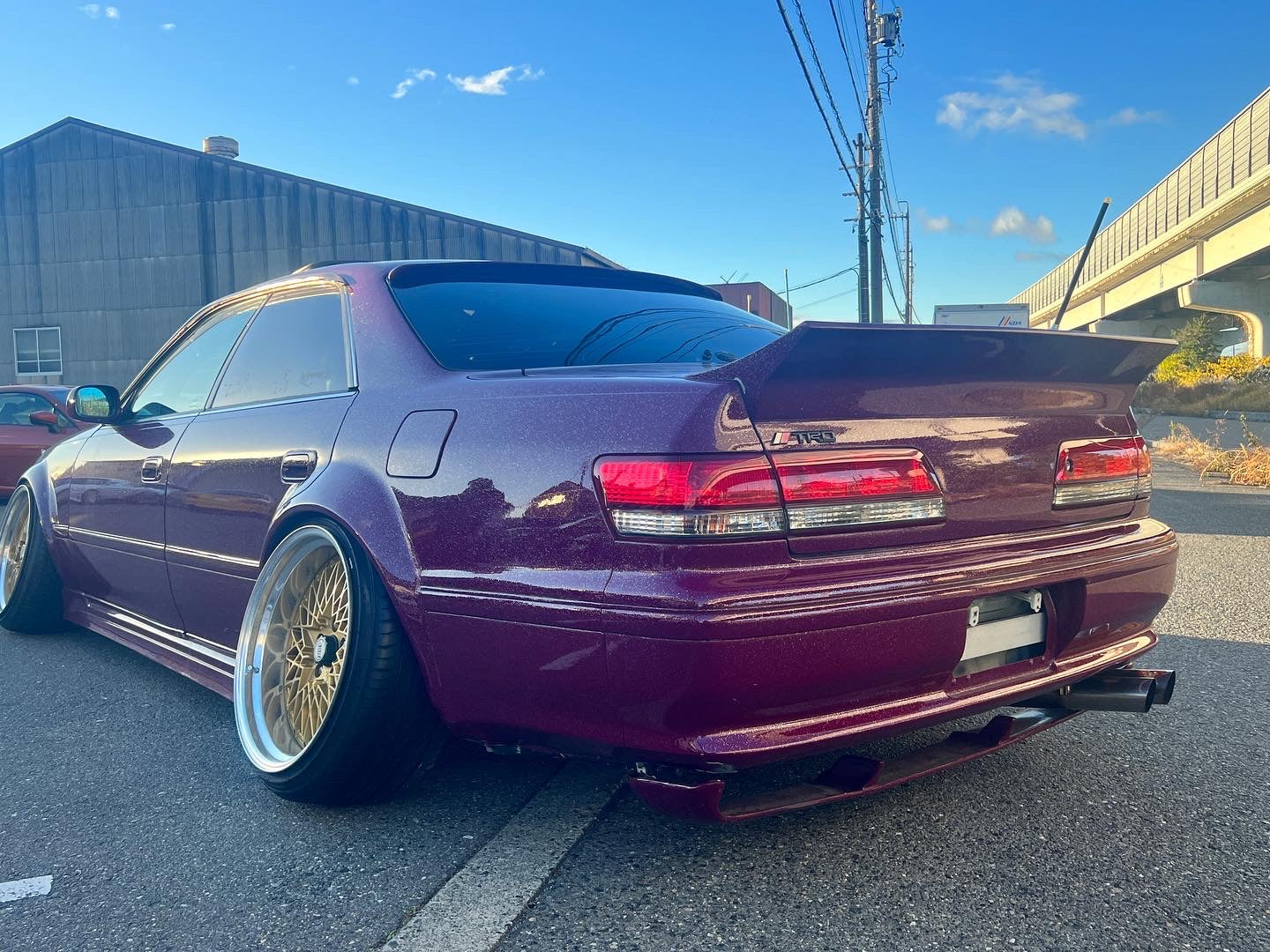 1999 Toyota JZX100 MarkII Toure V , candy pink red